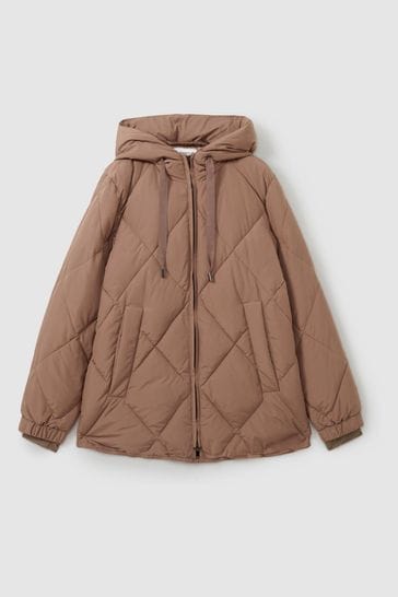 Mink padded coat shop