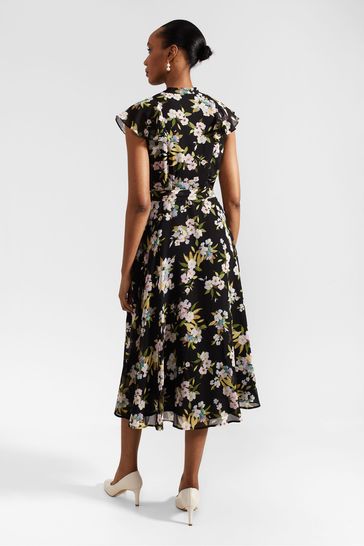 Buy Hobbs Black Erica Dress from Next Bahrain