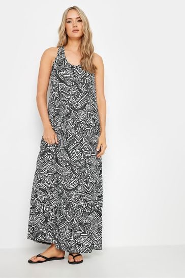 Buy Long Tall Sally Black Racer Back Maxi Dress from Next Bahrain
