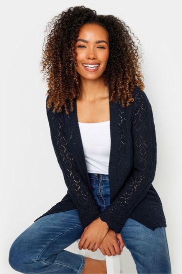 Buy M Co Blue Crochet Cardigan from Next Bahrain