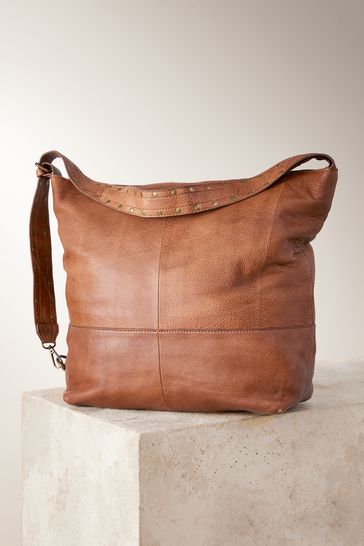 Studded shoulder bag deals