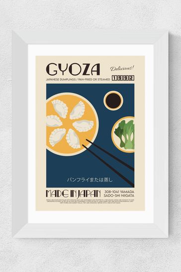 East End Prints White Gyoza by We Made Something Nice