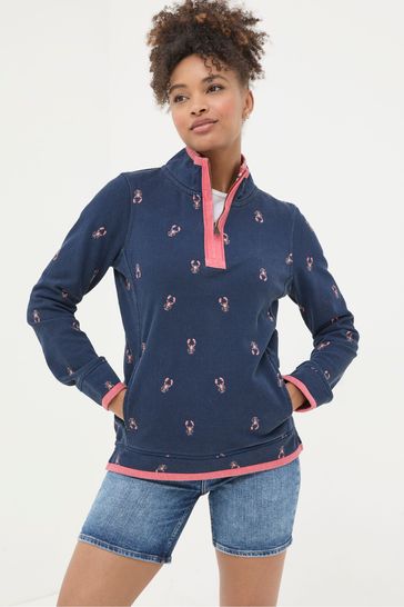 Buy FatFace Blue Lobster Airlie Sweatshirt from Next Bahrain