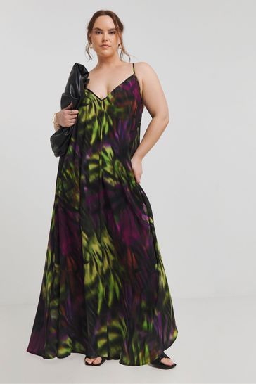 Maxi trapeze dress top