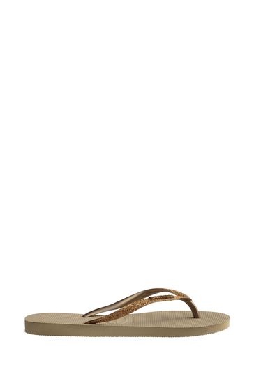 Buy Havaianas Gold Glitter Flip Flop from Next Slovenia