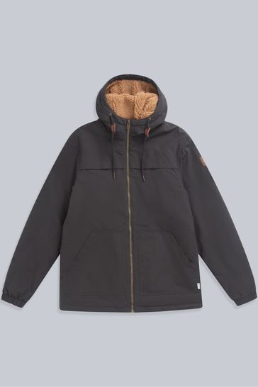 Buy Animal Grey Mens Bude Borg Lined Jacket from Next Bahrain