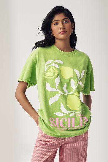 Lime groen shirt outlet
