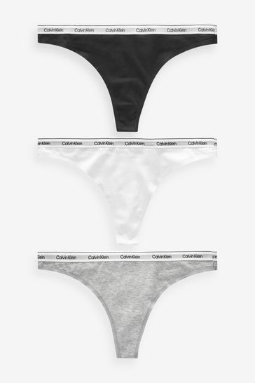 Buy Calvin Klein Thong 3PK from Next Bahrain