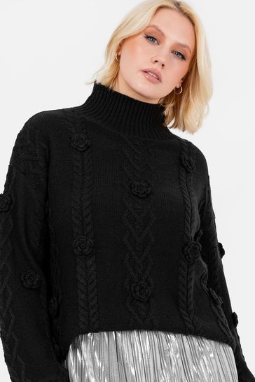 Next black jumper top