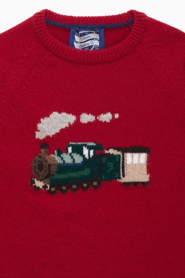 Boys train sweater discount