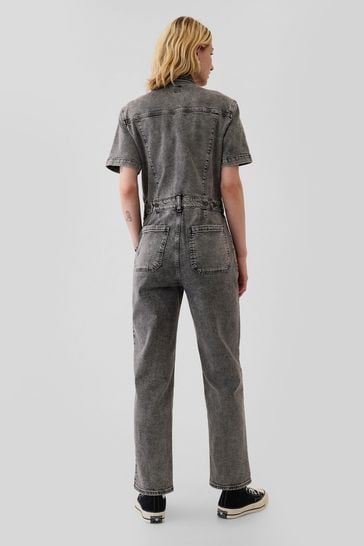 Buy Gap Black Denim Jumpsuit from Next Hungary