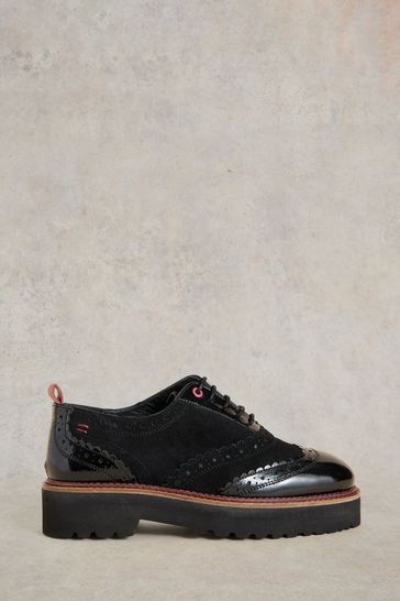 Chunky lace up brogues clearance