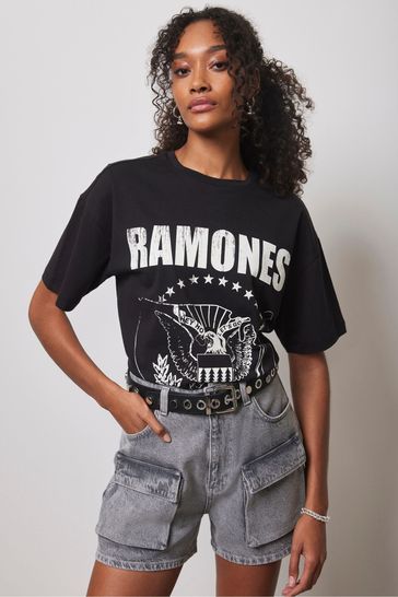 Mint Velvet Ramones Graphic T Shirt