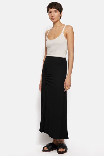 Jersey ruched skirt discount