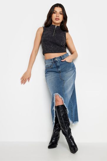 Ripped denim skirt uk 2025