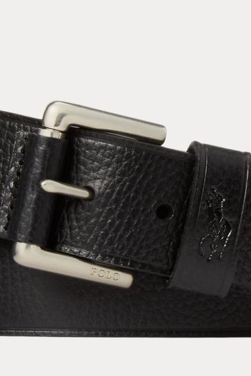Ralph lauren leather belt on sale