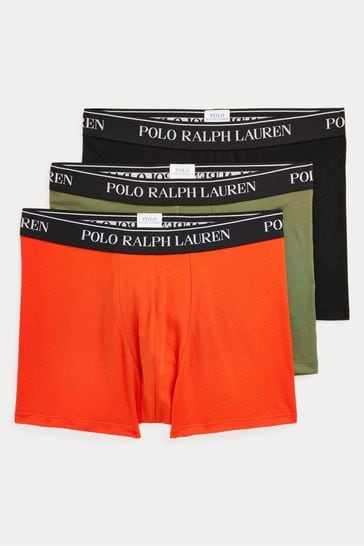 Buy Polo Ralph Lauren Stretch Cotton 3 Pack Boxers from Next Turkey