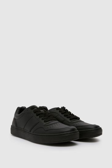 Schuh West Lace Black Trainers
