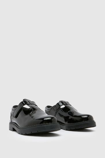 Black shoes youth sales