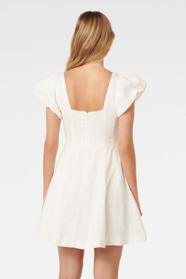 Forever new white dress on sale