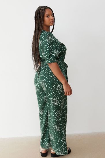 Buy Oliver Bonas Short Sleeve Jumpsuit from the Laura Ashley online shop