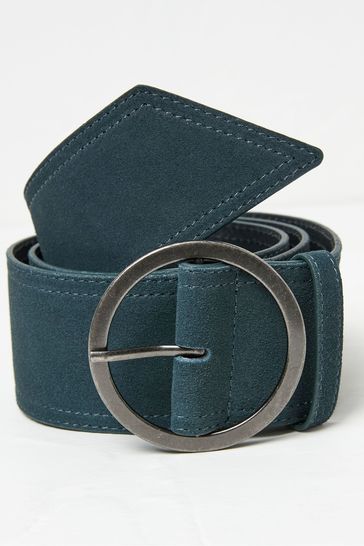Buy FatFace Blue Soft Wide Waist Belt from Next Bahrain