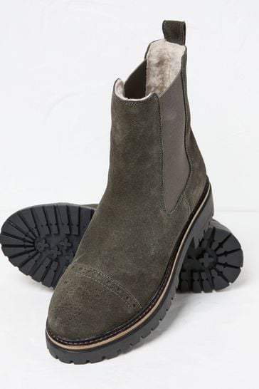 Fatface grey boots hot sale