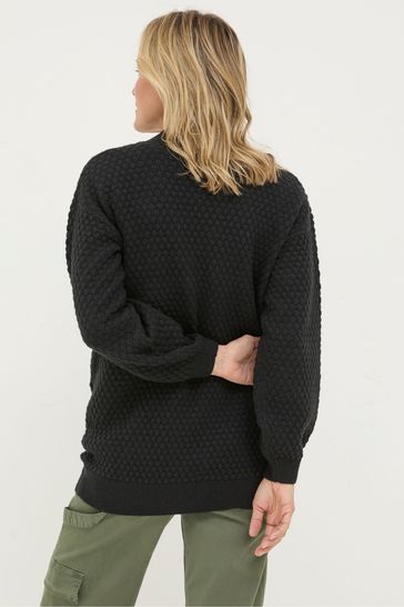 Fat face black cardigan discount