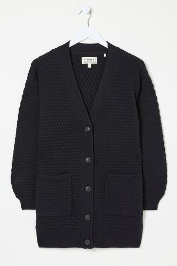 Fat face black cardigan 2025