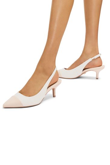 Buy Carvela Cream Clara Slingback Shoes from Next Kuwait