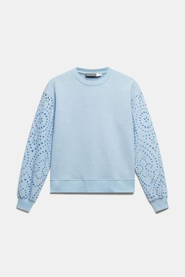 Buy Mint Velvet Broderie Sweatshirt from Next Turkey