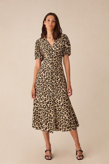 Next animal shirt dress shop