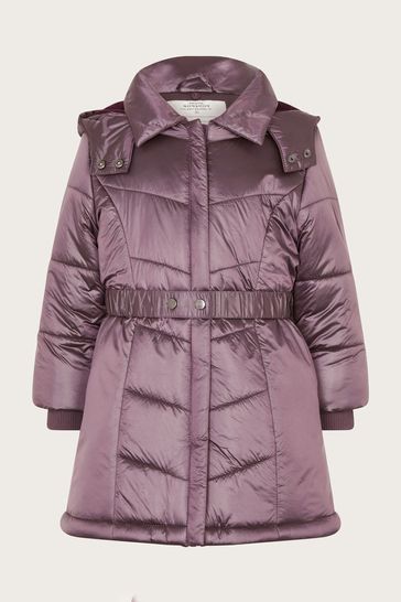 Monsoon purple coat discount
