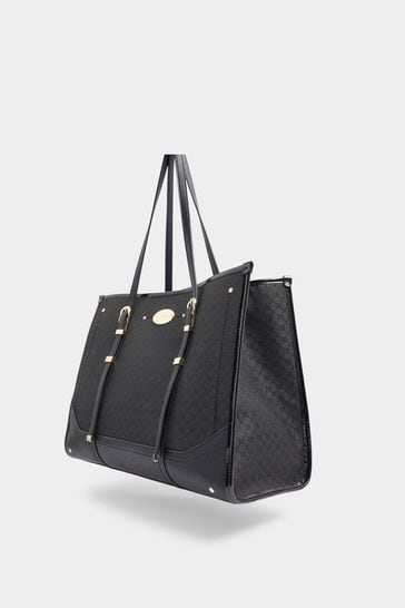 Buy River Island Jacquard Buckle Square Shopper Bag from Next Turkey