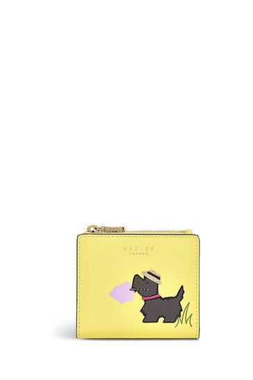 Buy Radley London Yellow Candy Floss Small Ziptop Coin Purse from Next Ireland