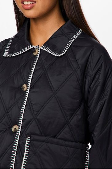Buy PIECES Contrast Stitch Detail Jacket from the Laura Ashley online shop