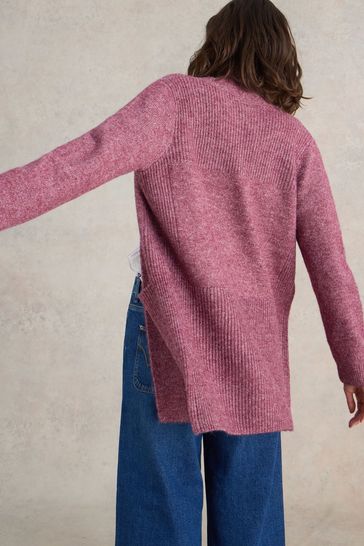 White stuff purple cardigan new arrivals