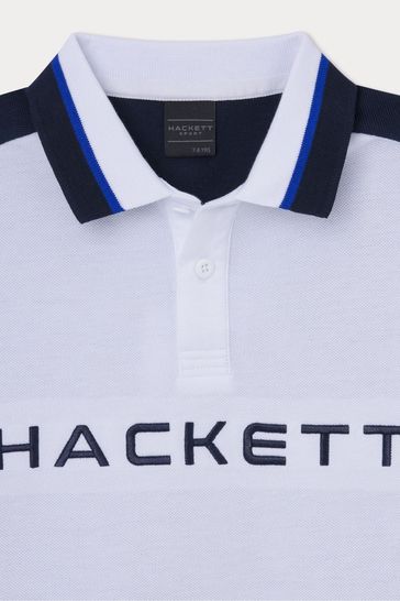 Boys hackett polo shirt top