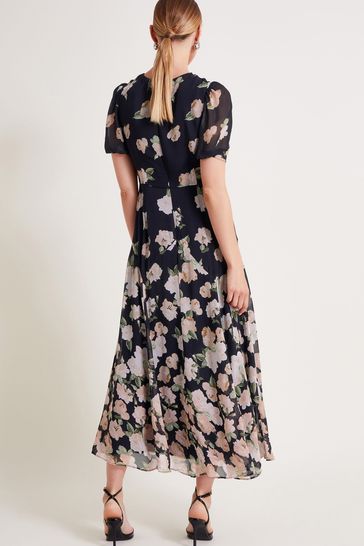 Monsoon black maxi dress hotsell