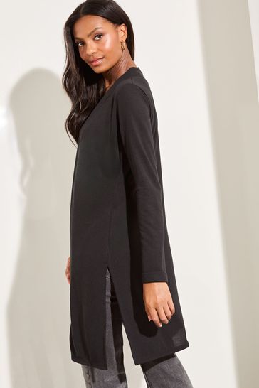 Next black longline cardigan clearance
