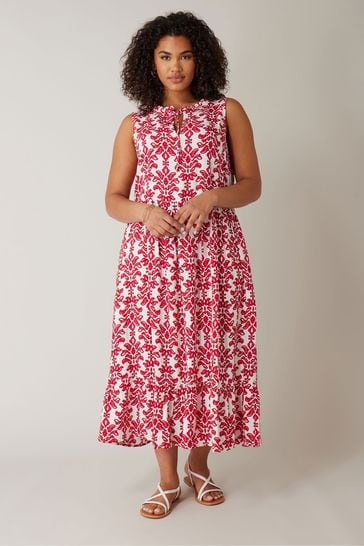 Evans Sleeveless Boho Dress