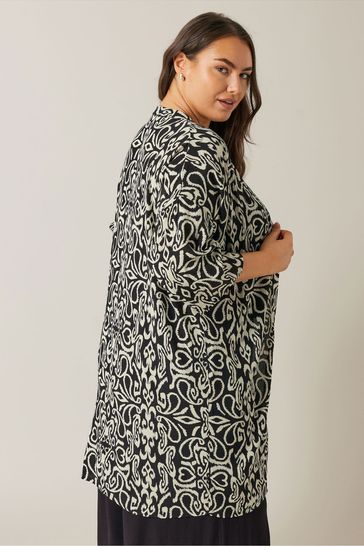 Evans floral kimono jacket sales