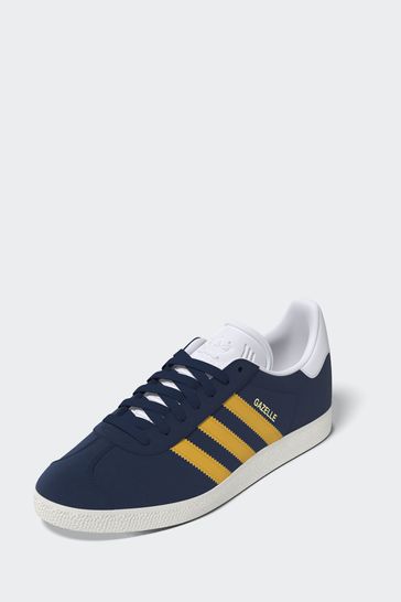 Adidas gazelle navy yellow shop