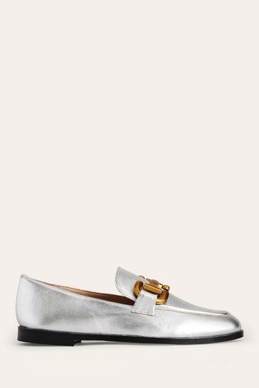 Boden silver shoes sales