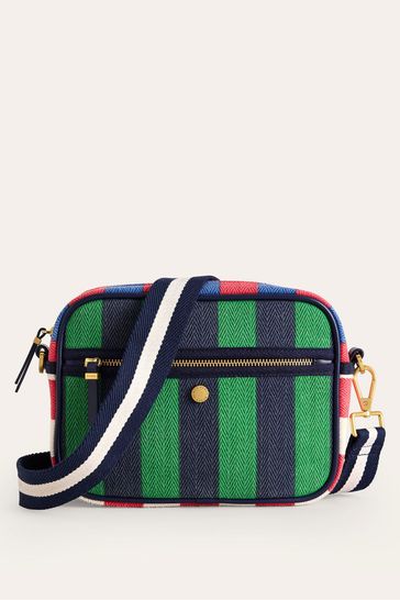 Buy Boden Green Canvas Cross Body Bag from Next Kuwait