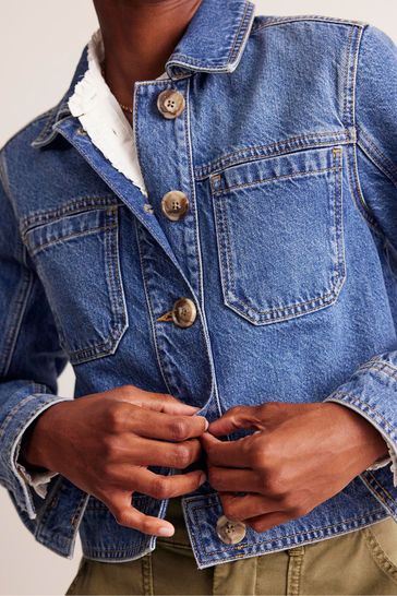 Boden girls denim jacket outlet