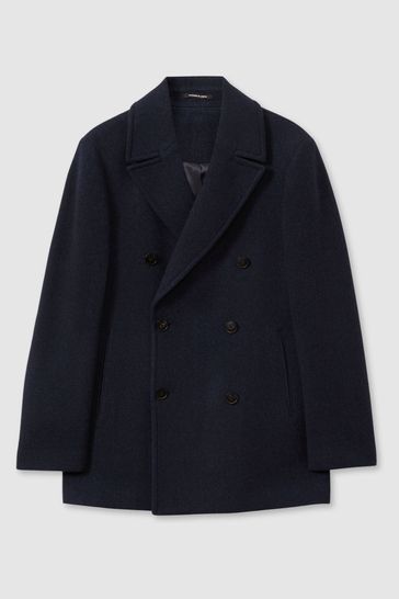 Reiss peacoat hot sale