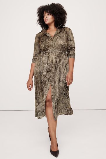 Banana republic snake print dress deals