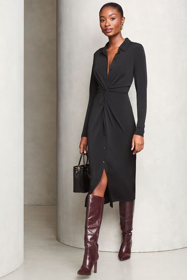Lipsy black shirt dress shop