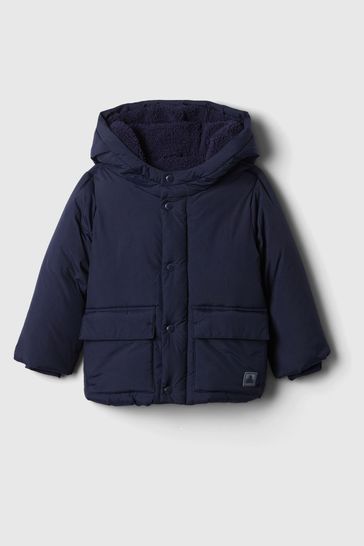 Sherpa lined parka gap outlet